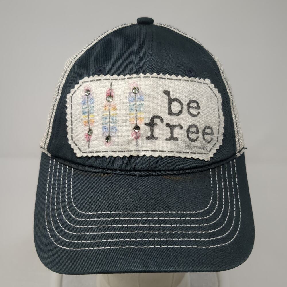 Be Free Patch Strapback Trucker Hat Multi One Siz… - image 2